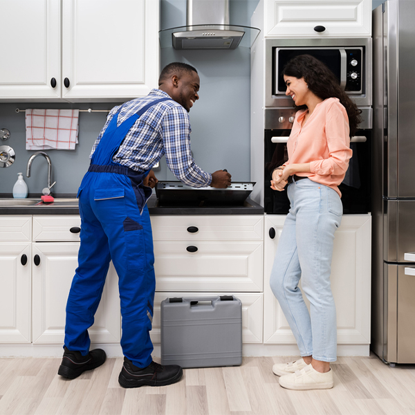 can you provide an estimate for cooktop repair before beginning any work in Goodridge